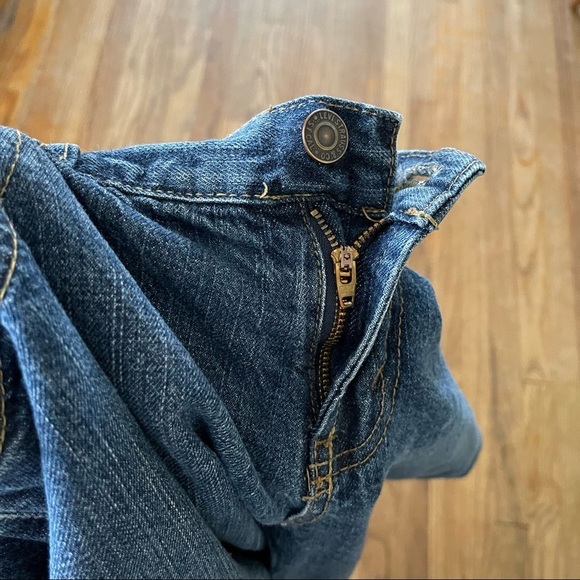 Levi's 550 Jeans Youth Size 12 Husky Relaxed Straight Fit 100%Cotton - Picture 4 of 8